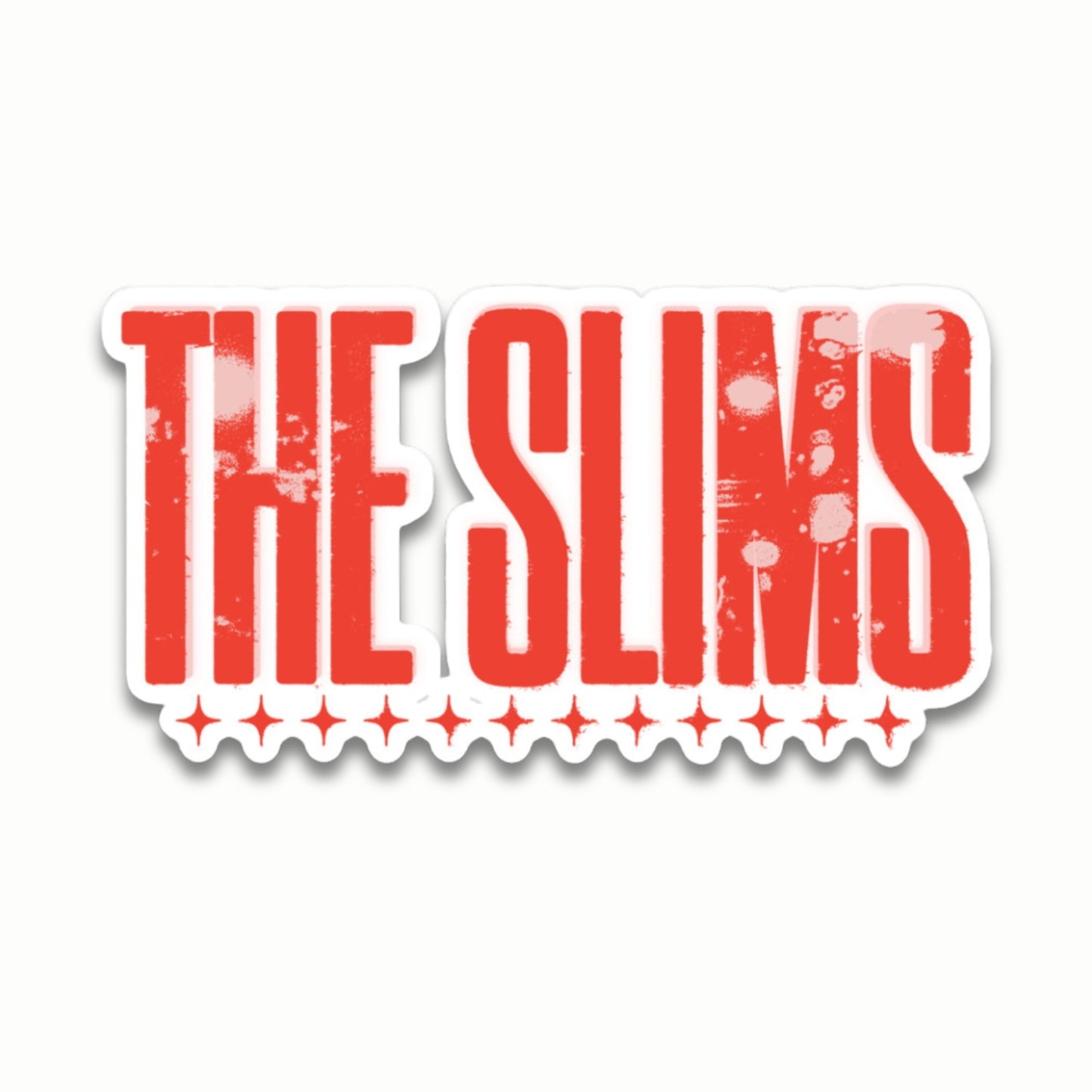 The Slims - 'Wanted' - Kiss-Cut Sticker