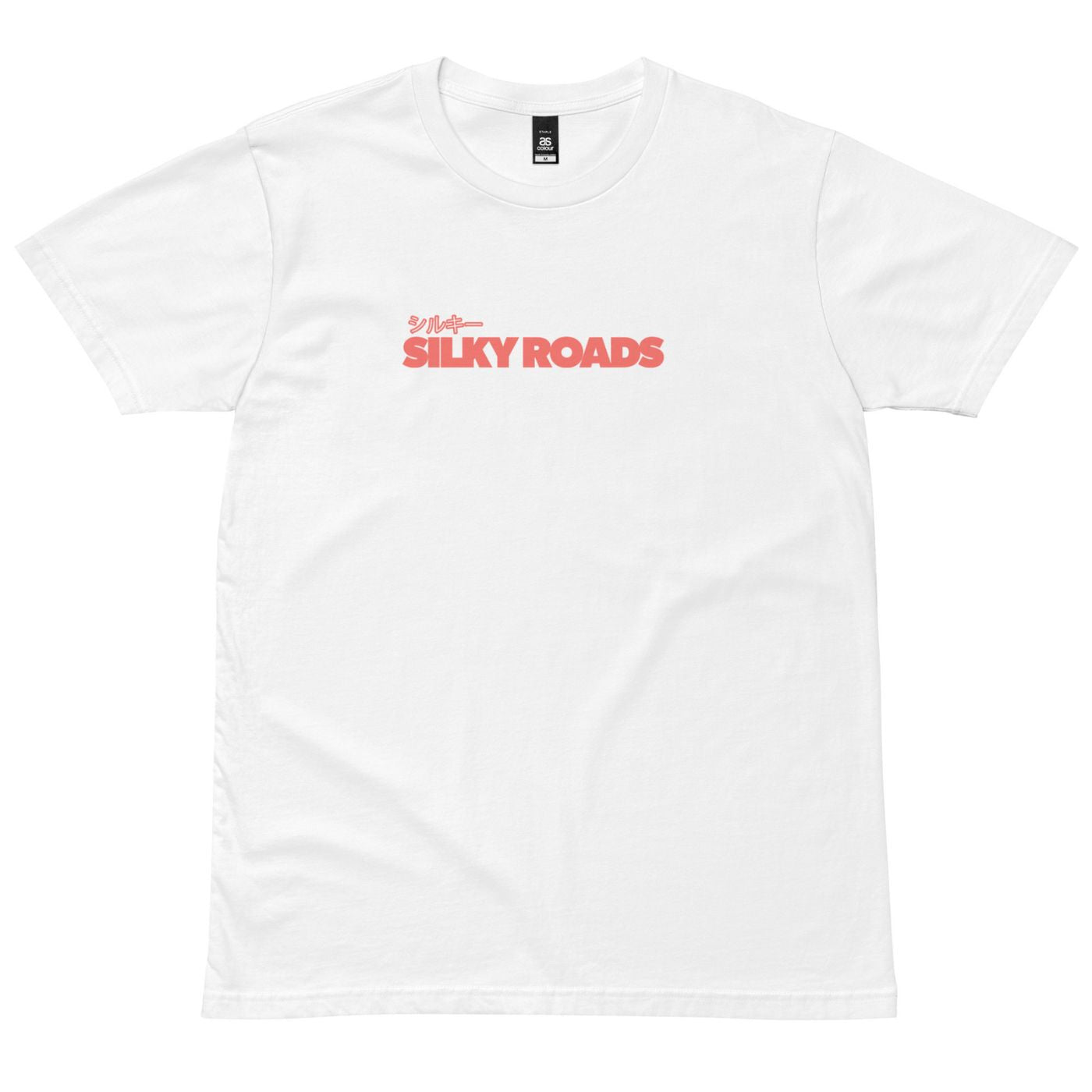 Silky Roads - Classic Peach Logo Tee