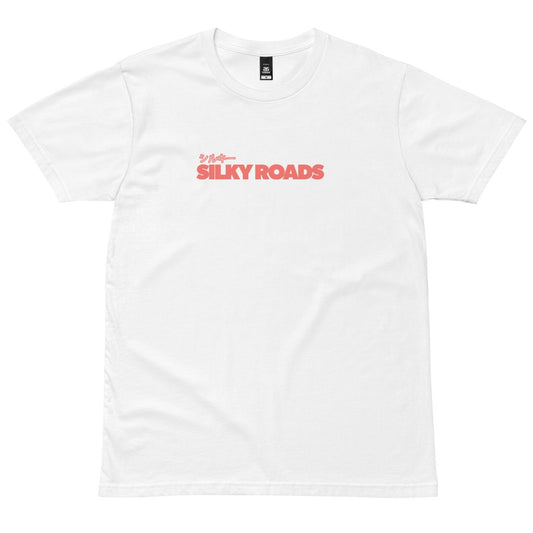 Silky Roads - Classic Peach Logo Tee