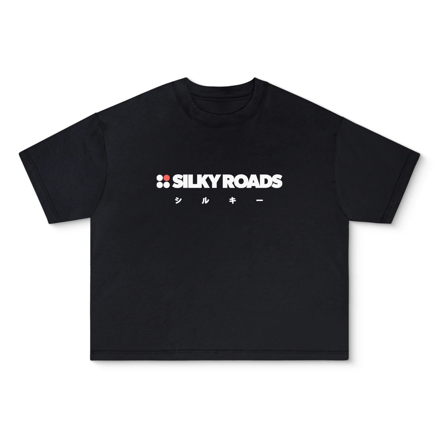 Silky Roads - Dotted Logo Women's Baby Tee