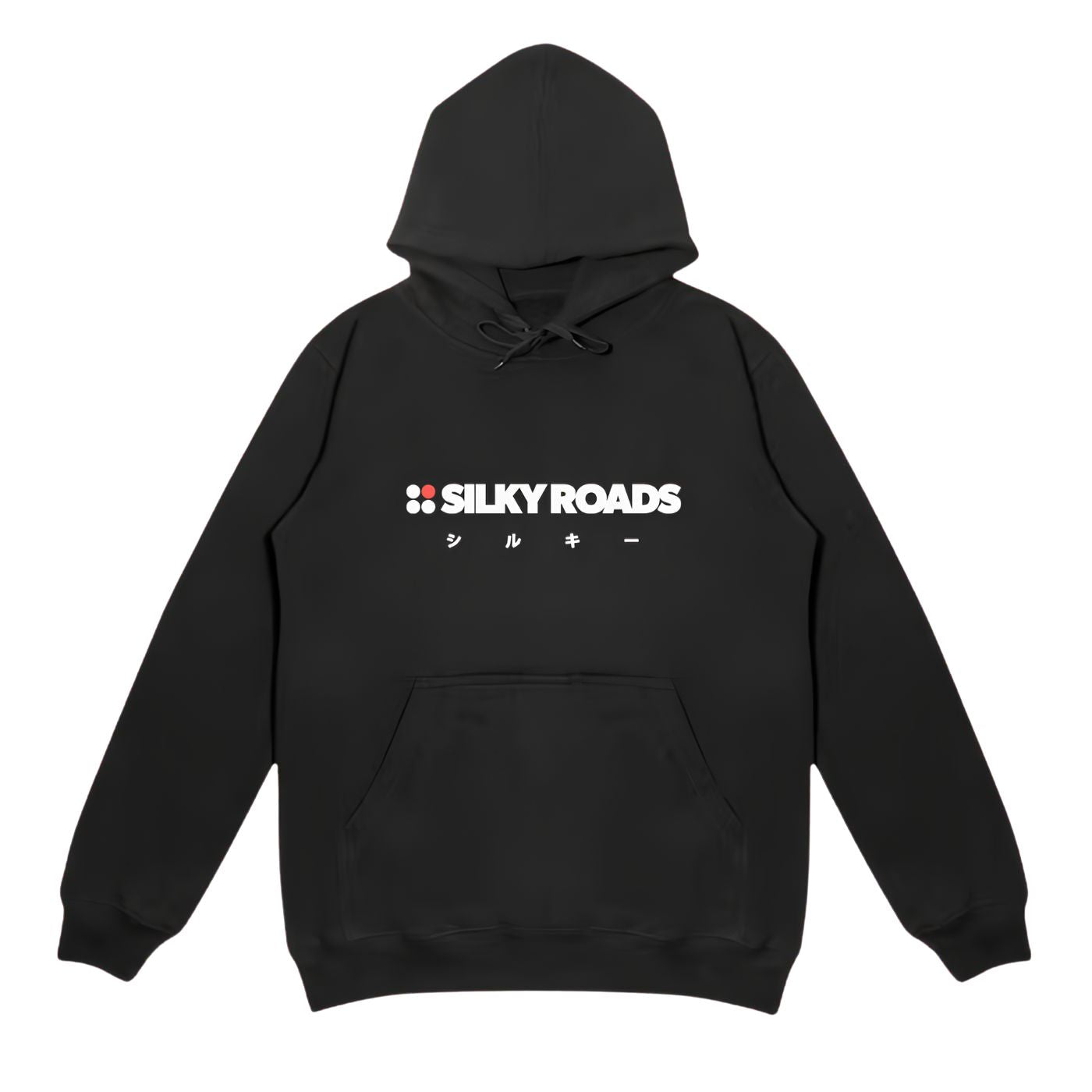 Silky Roads - Dotted Logo Hoodie