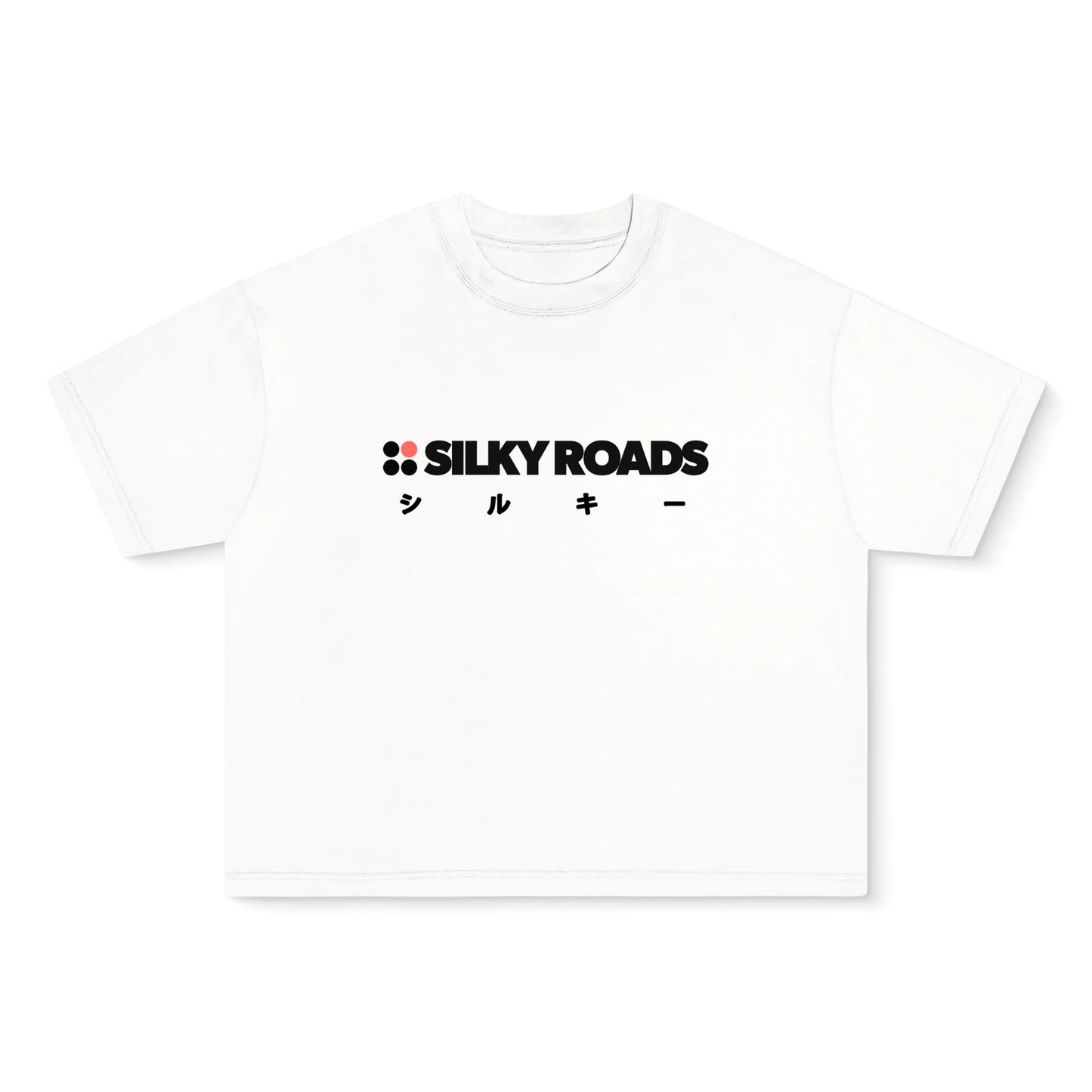 Silky Roads - Dotted Logo Women's Baby Tee