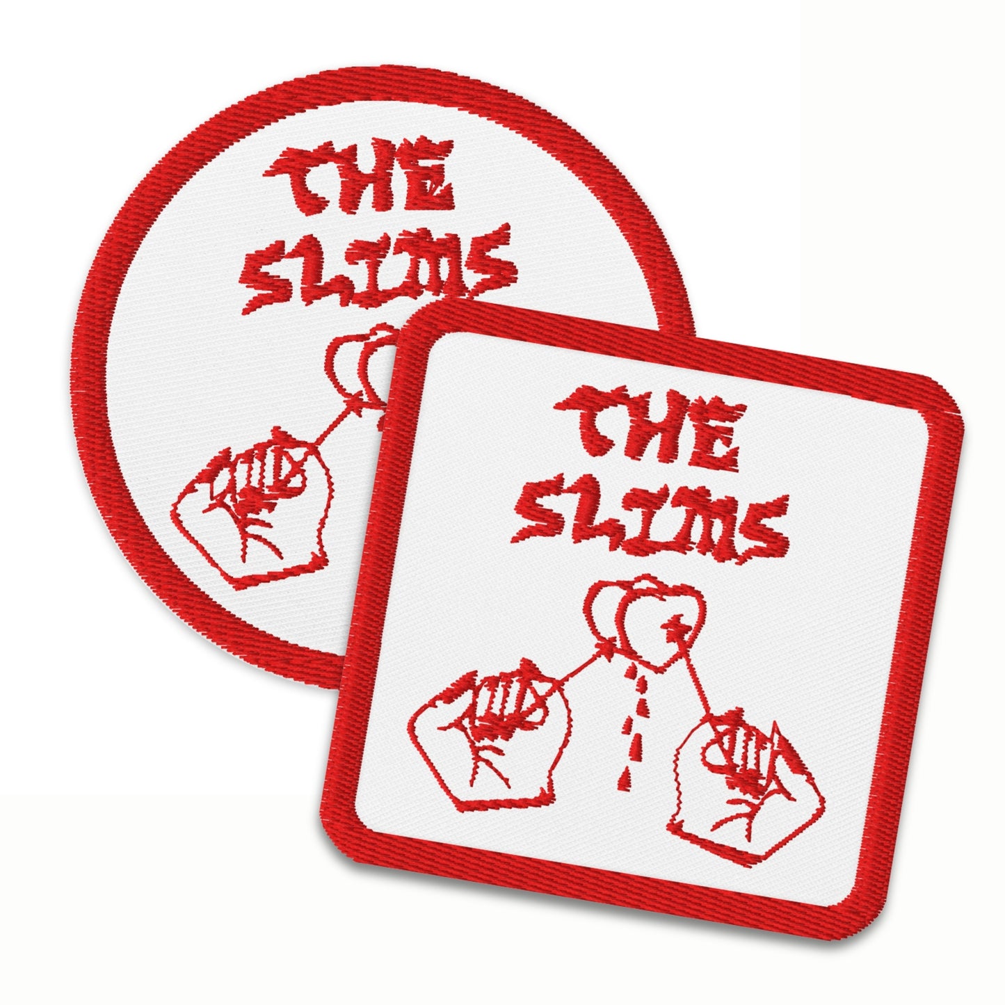 The Slims - 'Bleeding Hearts' - Embroidered Patch